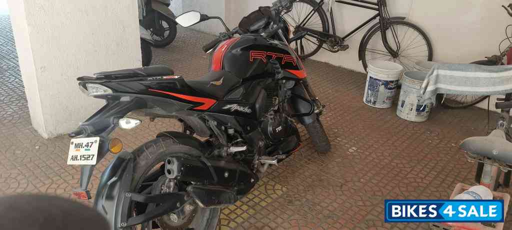 Red Black TVS Apache RTR 200 4V