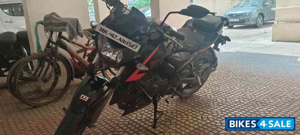 Red Black TVS Apache RTR 200 4V