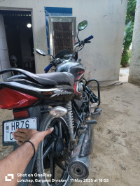 Black Honda Shine 125 Disc