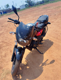 Black & Red Bajaj Pulsar 150 Twin Disc