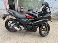 Black With Red Graphics Suzuki Gixxer SF