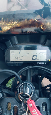 Grey Yamaha YZF R15 V3