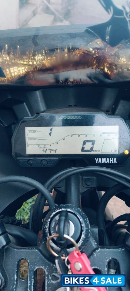 Grey Yamaha YZF R15 V3