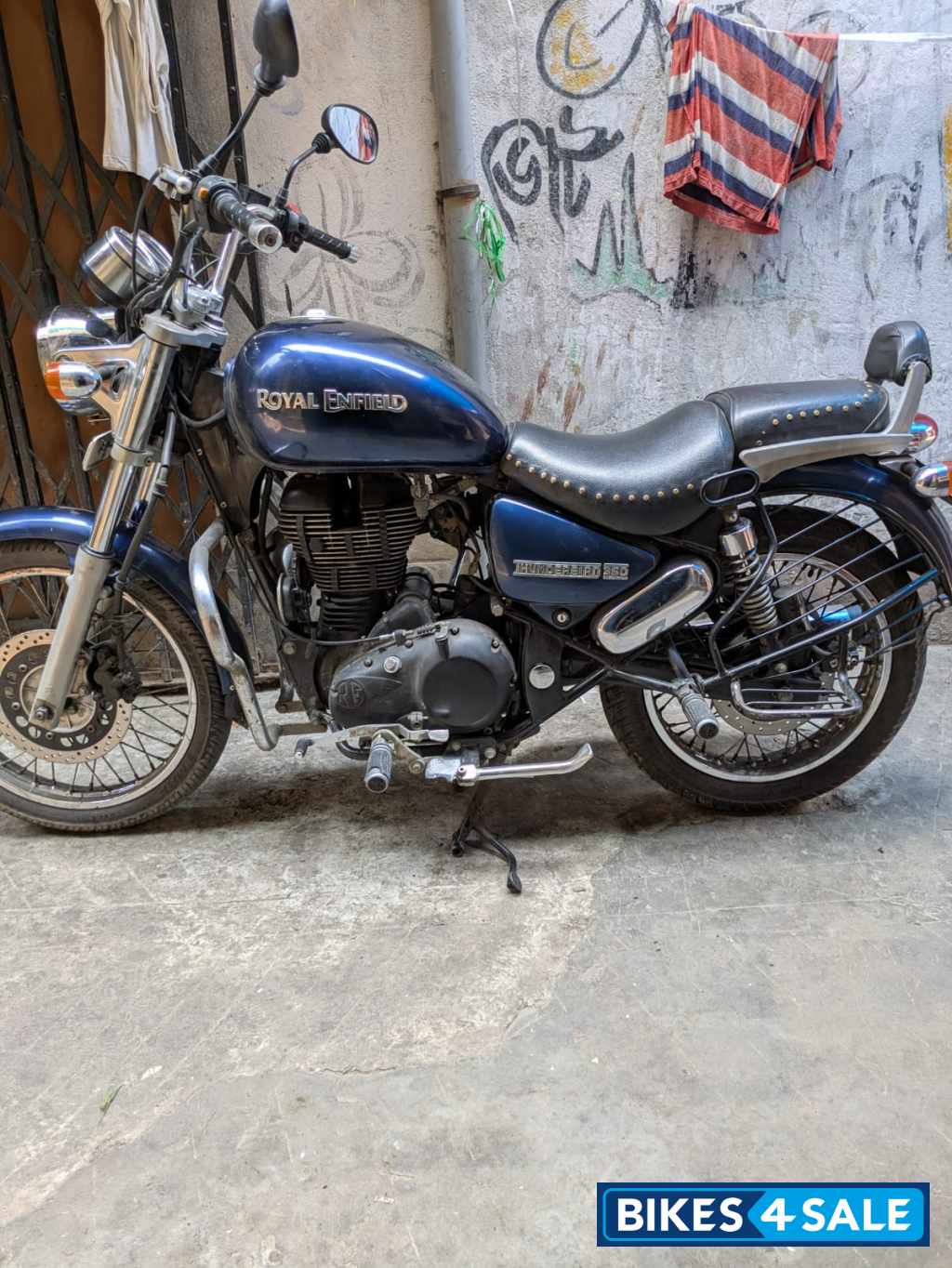Navy Blue Royal Enfield Thunderbird TwinSpark 350