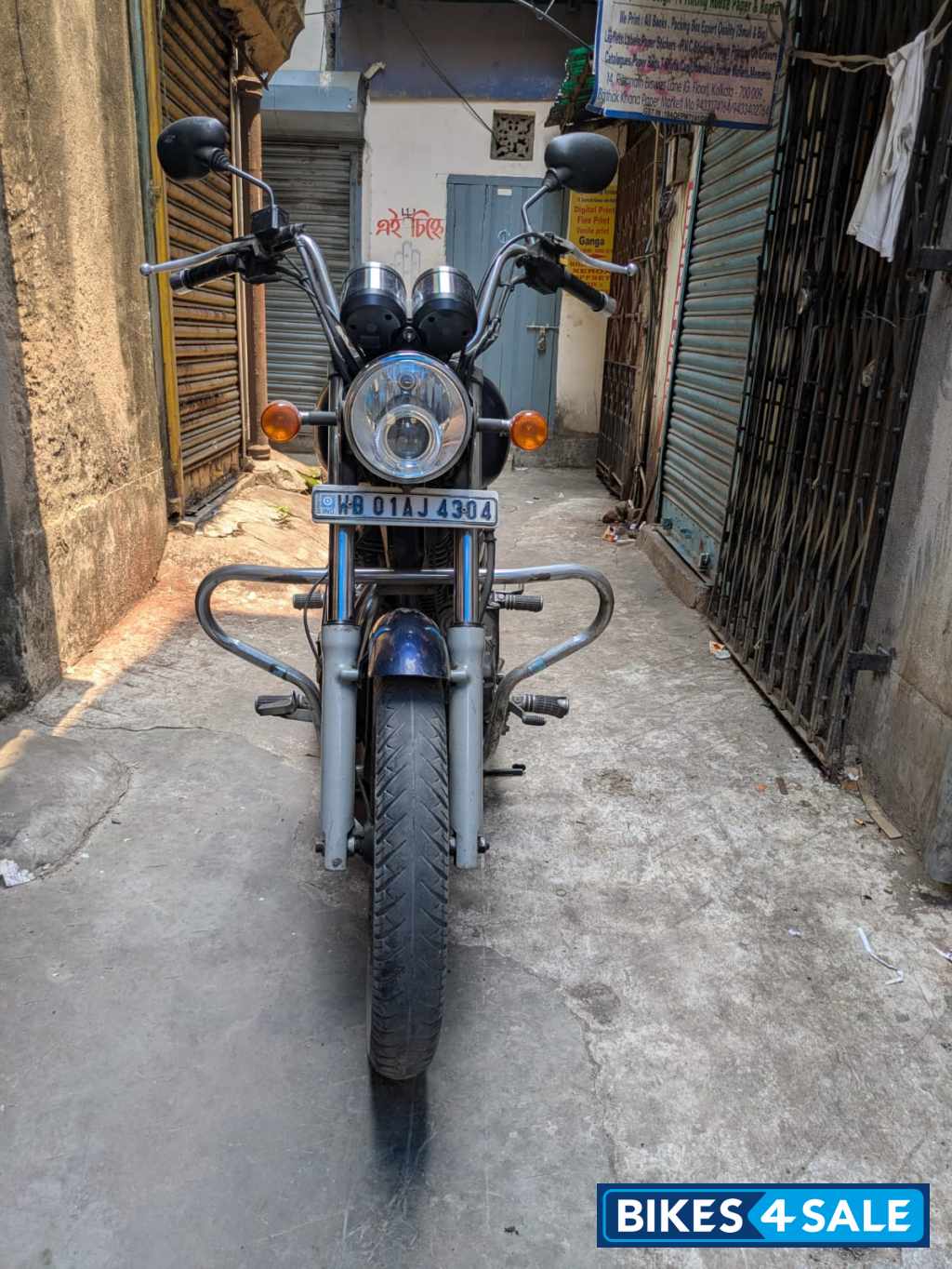 Navy Blue Royal Enfield Thunderbird TwinSpark 350