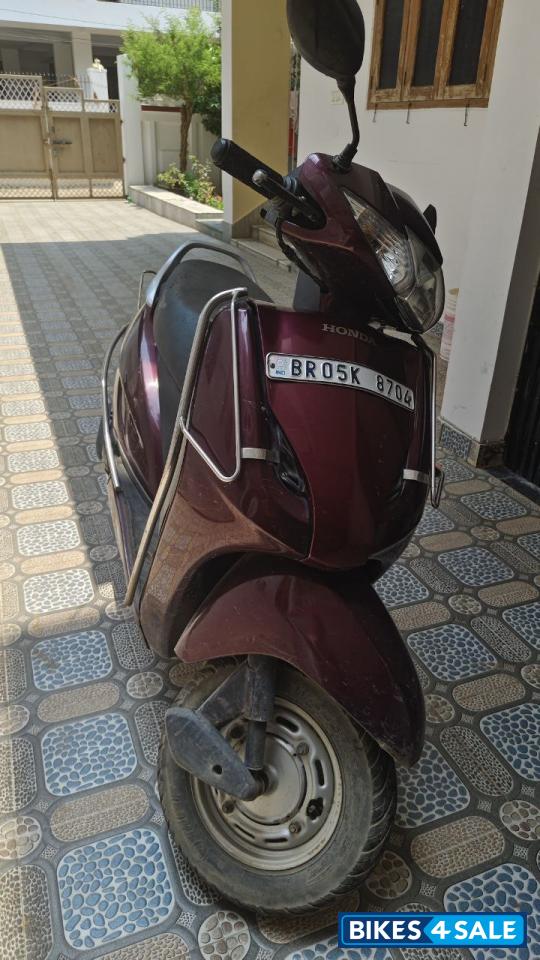 Maroon Honda Activa