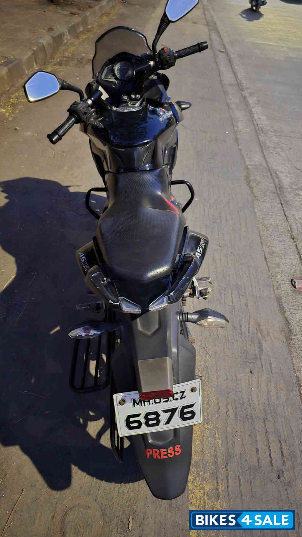 Black Bajaj Pulsar AS 150
