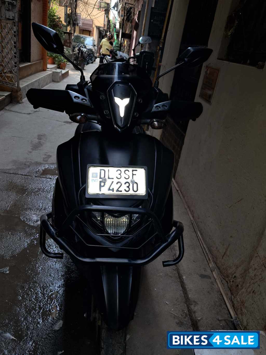 Matte Black Yamaha RayZR Street Rally 125 Fi Hybrid 2024