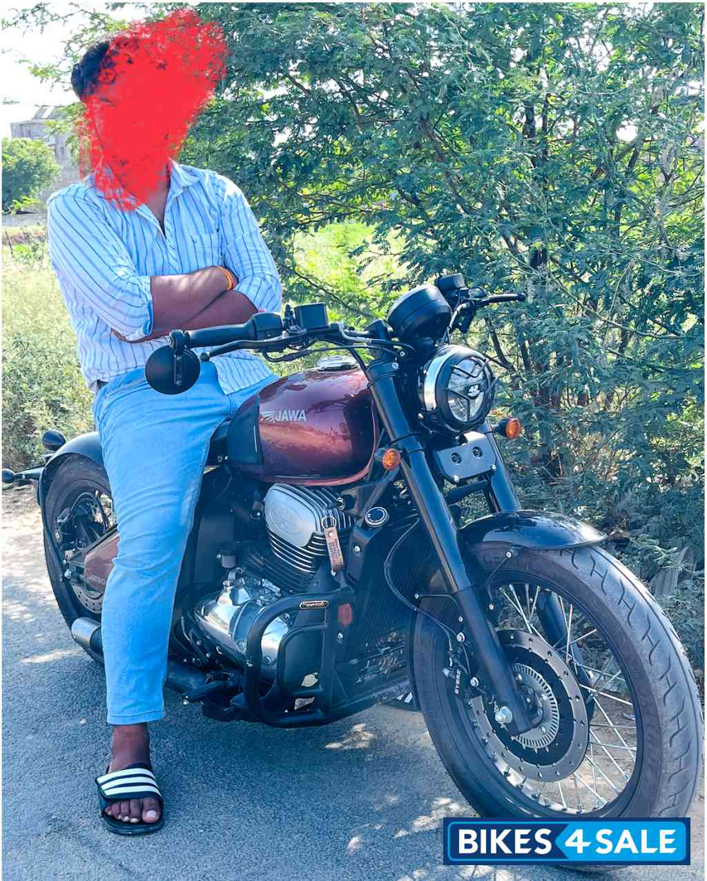 Mystic Copper Jawa 42 Bobber Dual Channel ABS