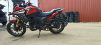 Red Honda CB200X