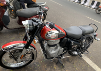 Metallic Red Royal Enfield Classic 350 BS VI