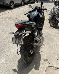 Ebony Black Kawasaki Ninja 300 BS6 2023