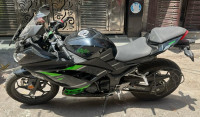 Ebony Black Kawasaki Ninja 300 BS6 2023