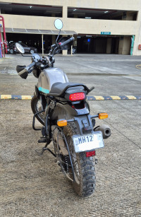 Graphite Blue Royal Enfield Scram 411