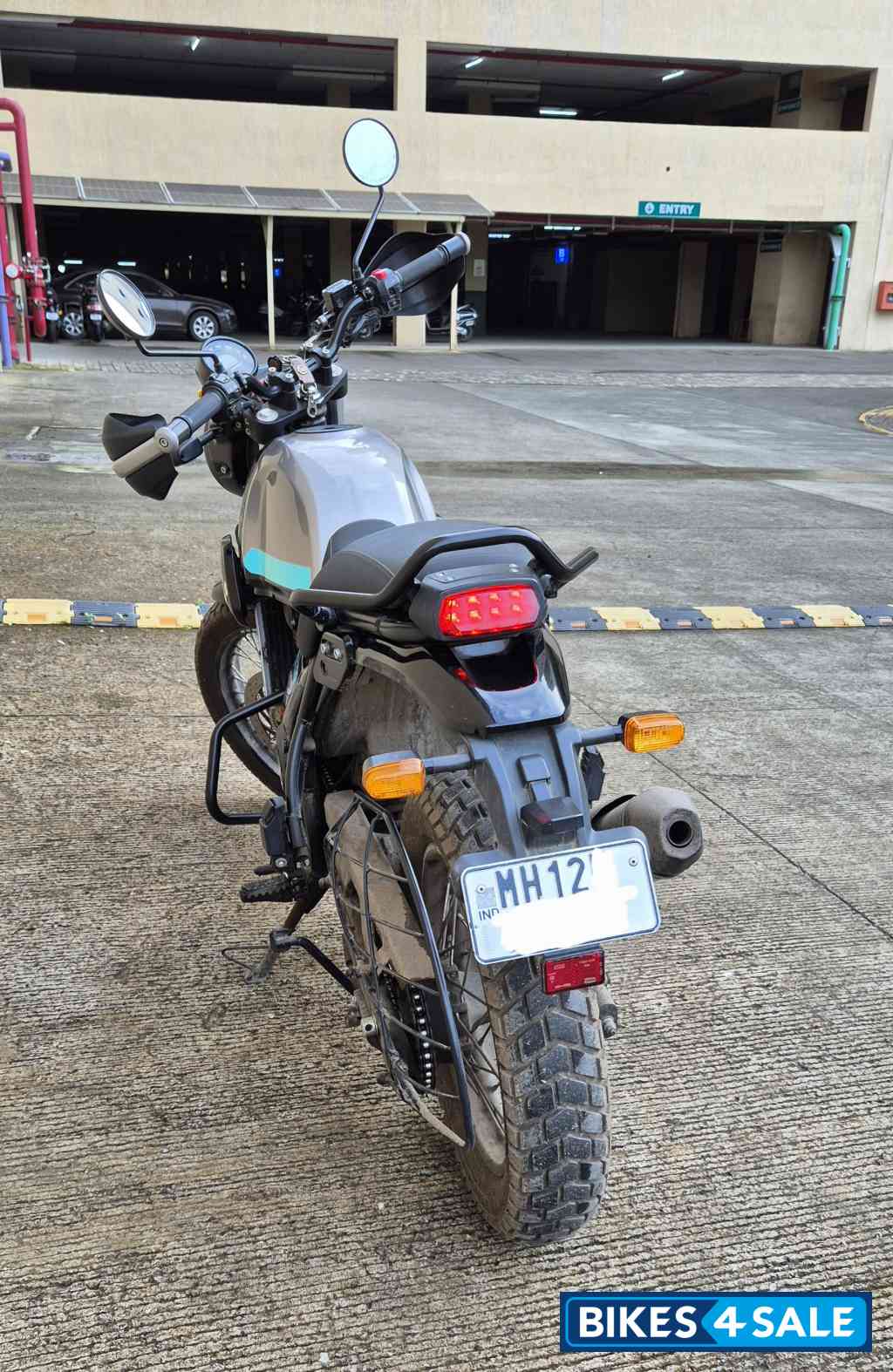 Graphite Blue Royal Enfield Scram 411