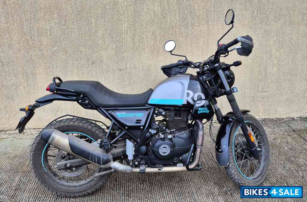 Graphite Blue Royal Enfield Scram 411