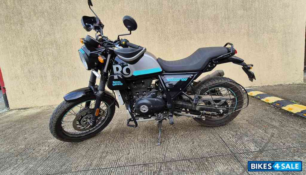 Graphite Blue Royal Enfield Scram 411
