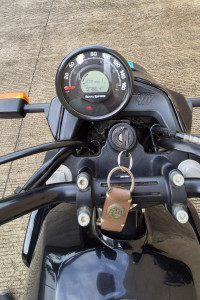 Graphite Blue Royal Enfield Scram 411