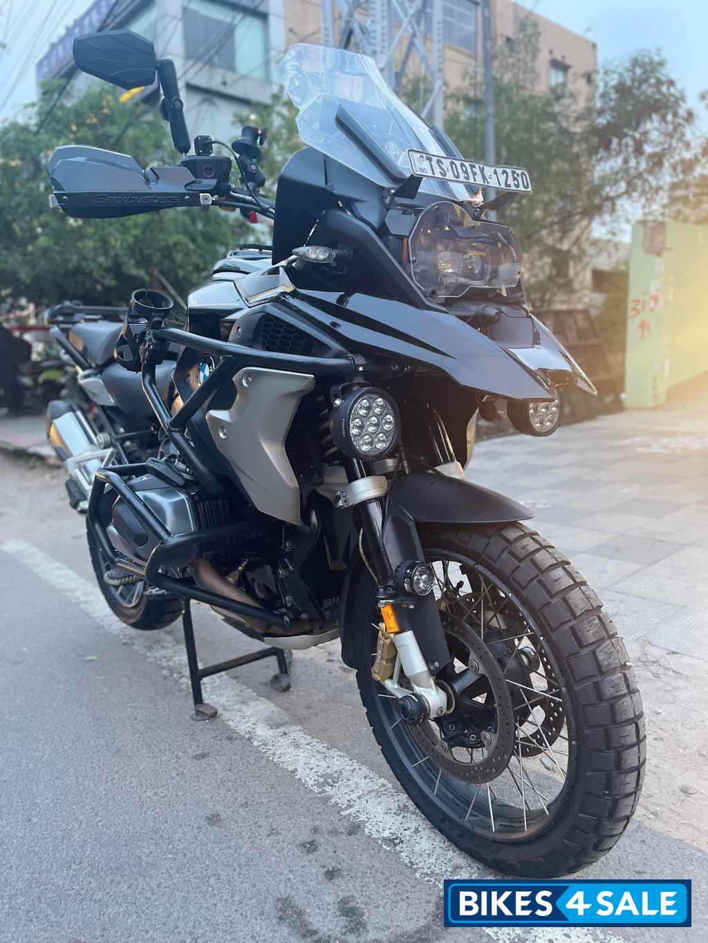Black BMW R 1250 GS