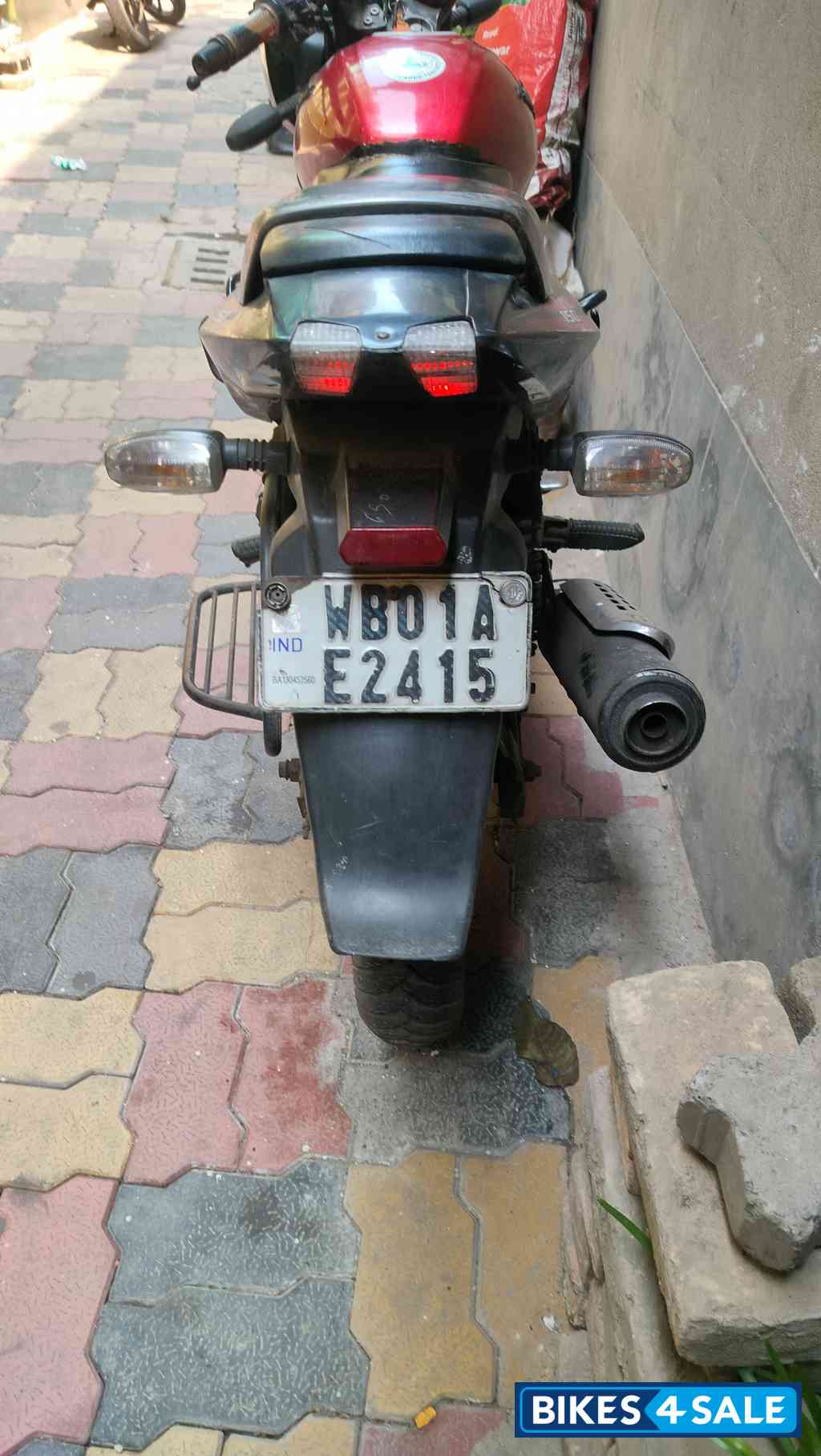 Red And Black Bajaj Pulsar 150 DTSi