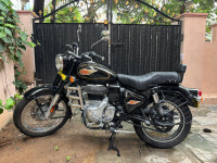 Black Royal Enfield Bullet Standard 350