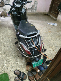 Black Bajaj Chetak Premium