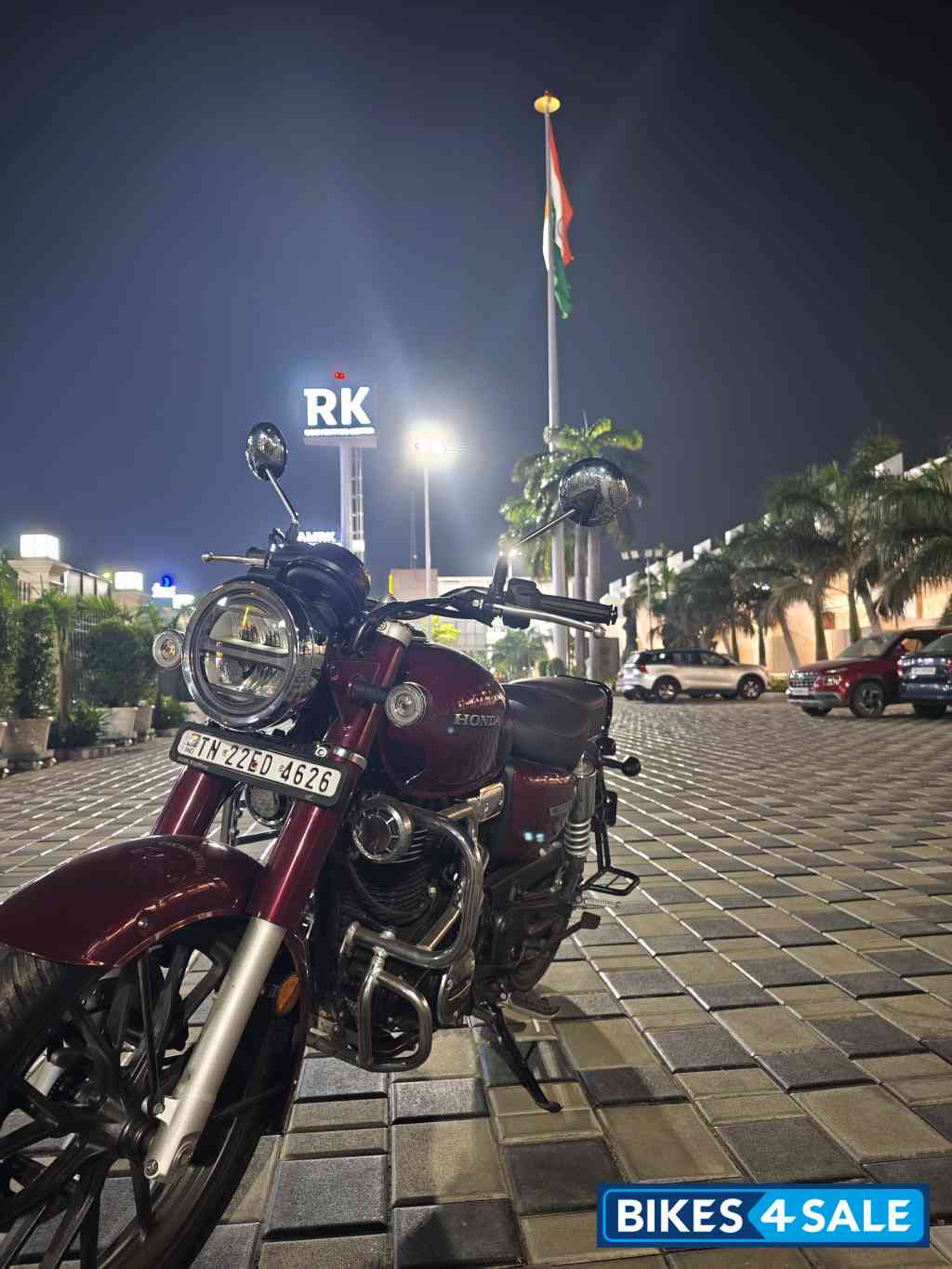 Precious Red Metali Honda CB350 DLX Pro