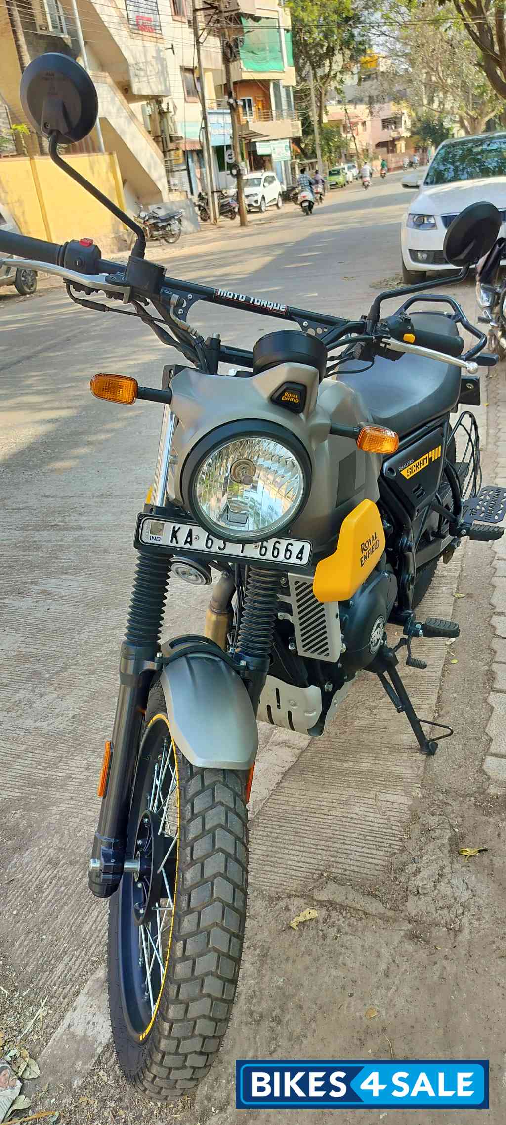 Graphite Yellow Royal Enfield Scram 411