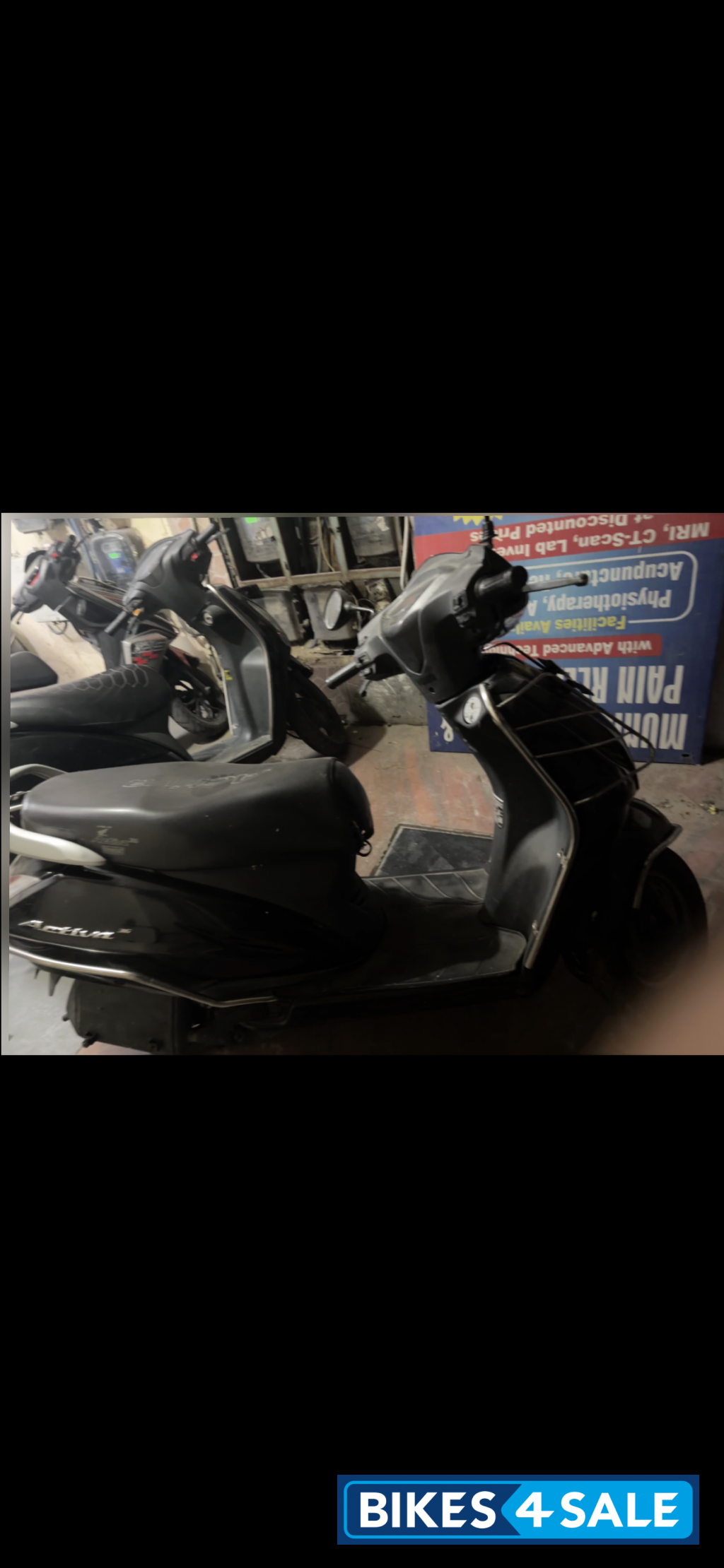 Black Honda Activa 3G
