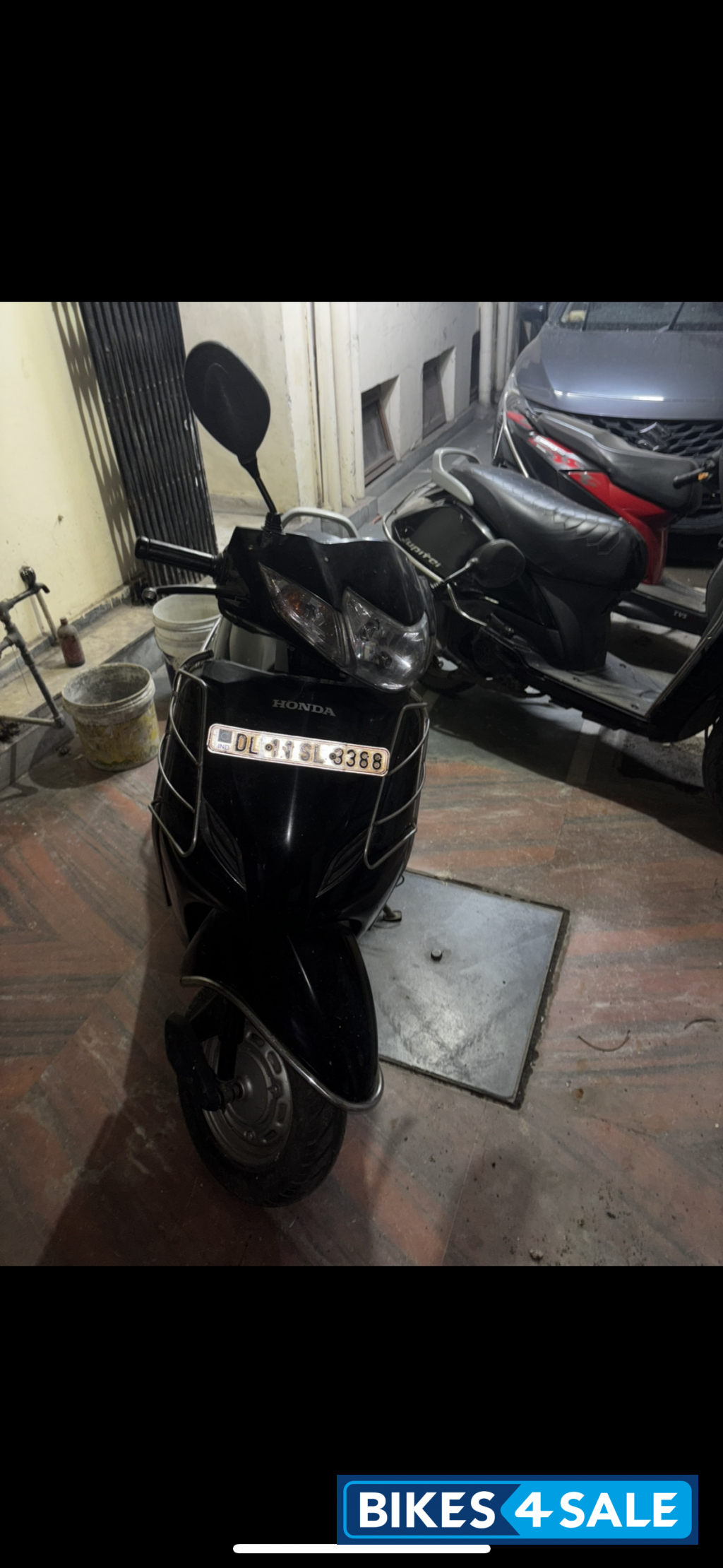 Black Honda Activa 3G