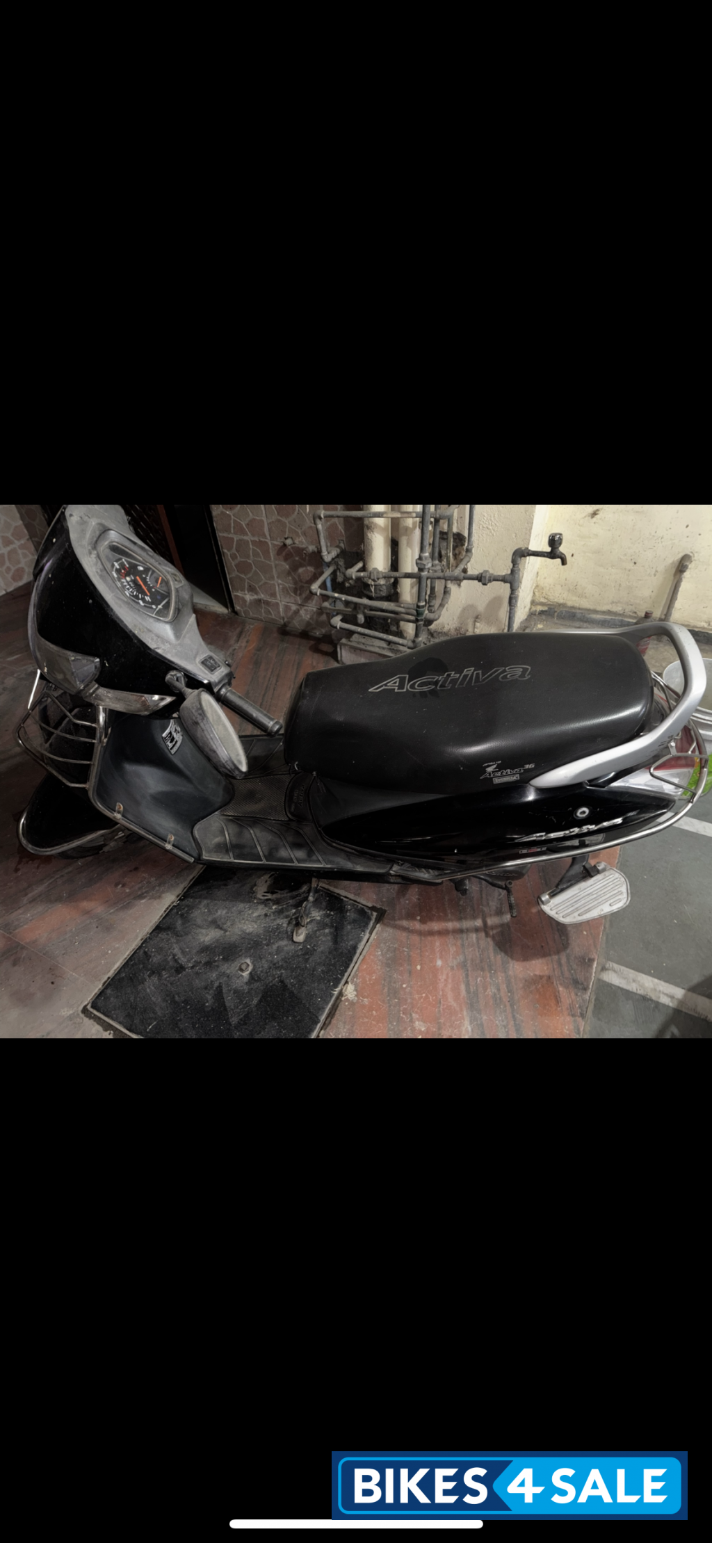 Black Honda Activa 3G
