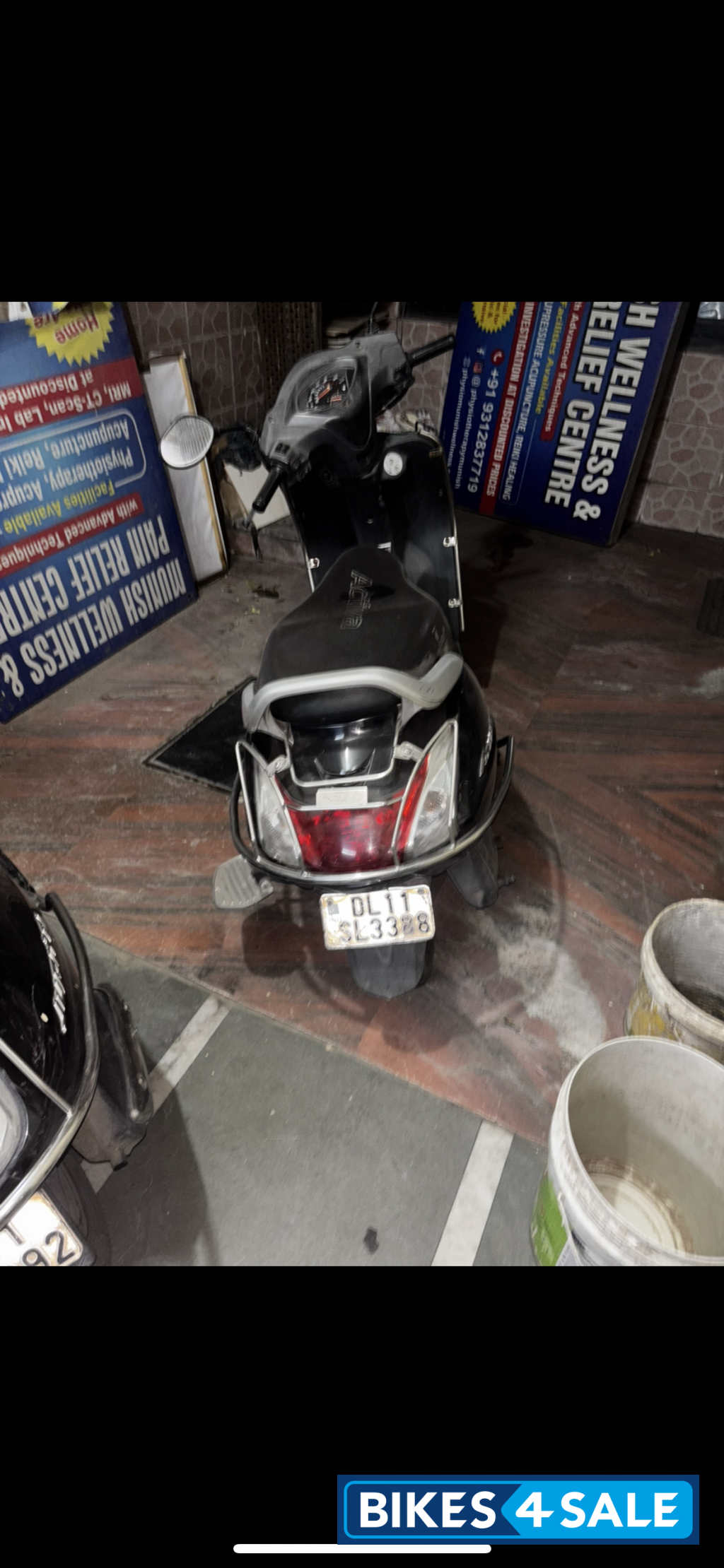 Black Honda Activa 3G