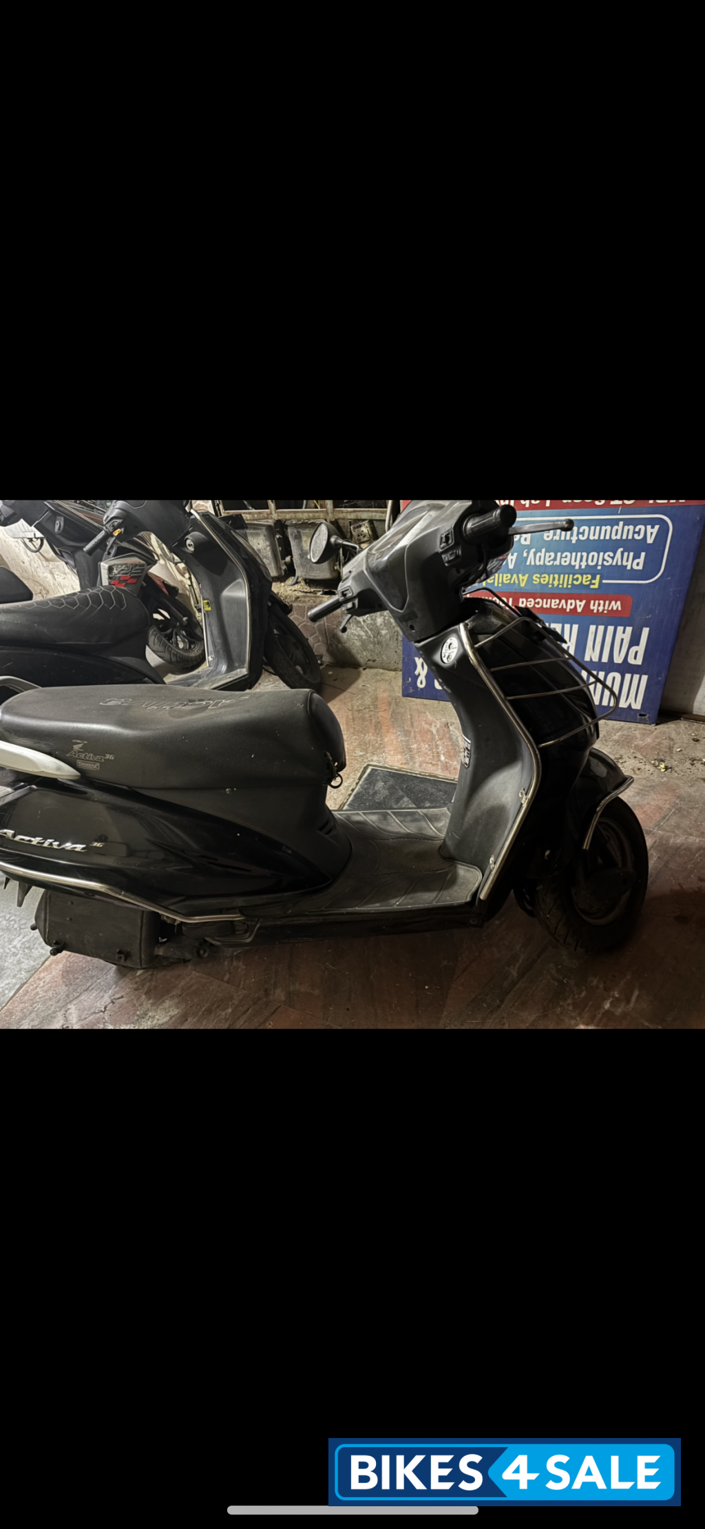Black Honda Activa 3G