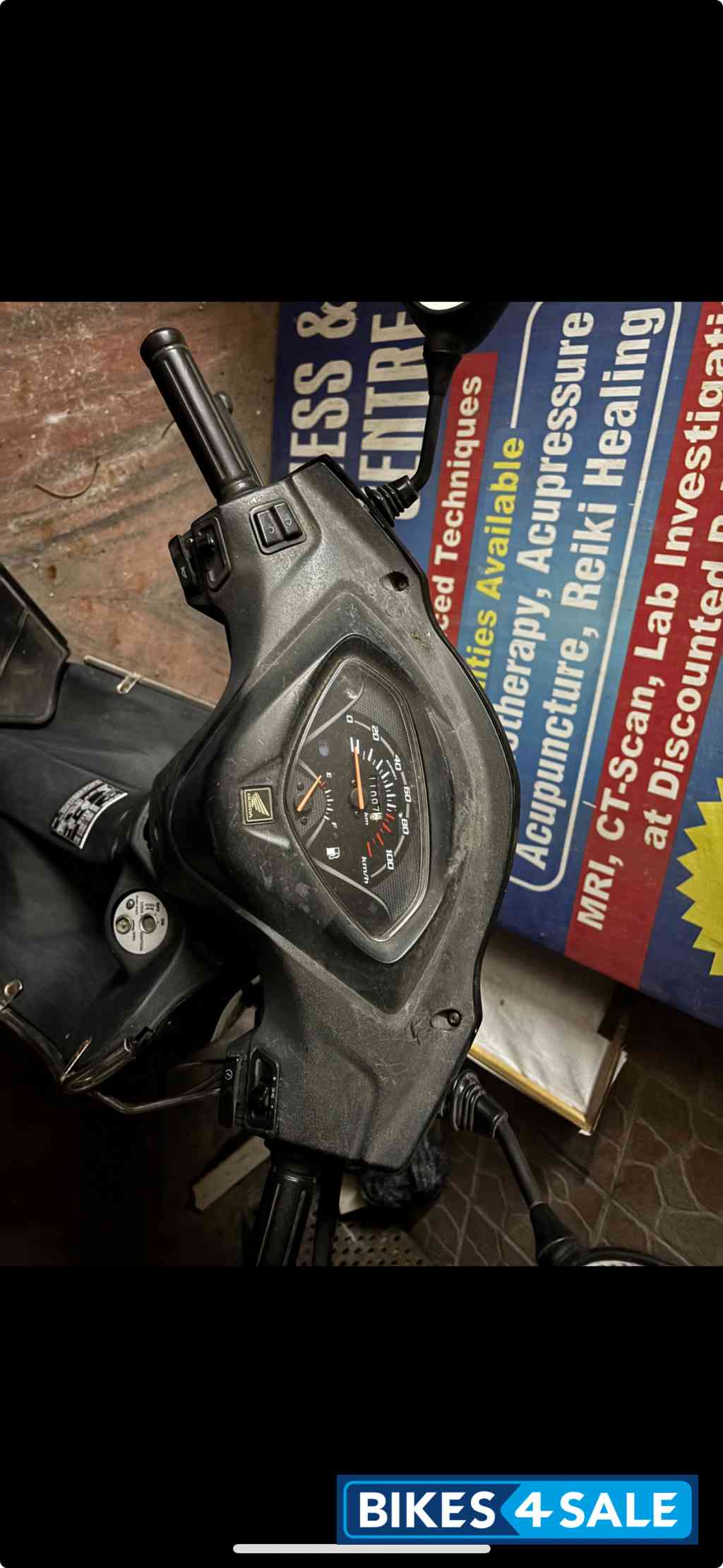 Black Honda Activa 3G