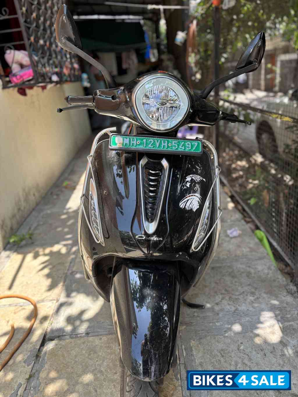 Black Bajaj Chetak Premium