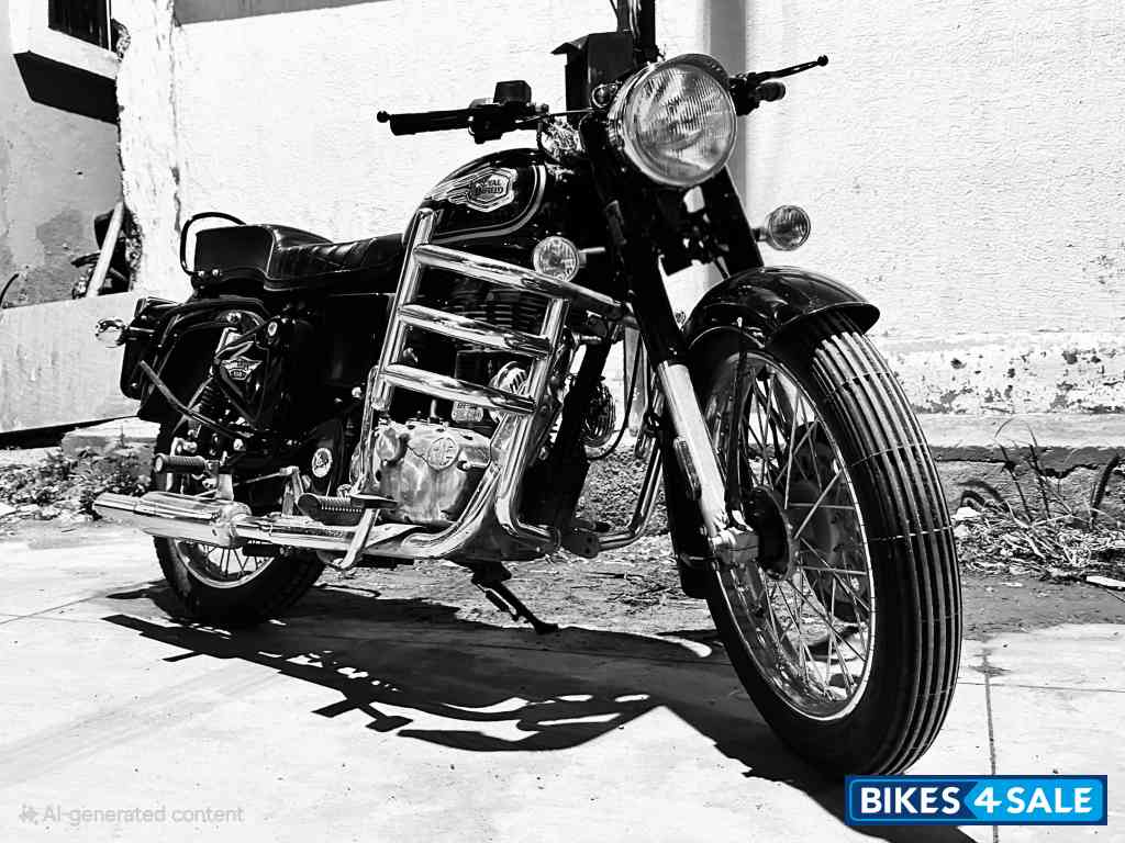 Black Royal Enfield Bullet Standard 350 Black Royal Enfield Bullet Standard 350