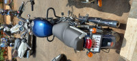Blue Royal Enfield Thunderbird 350