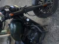 Hunter Green Yezdi Roadster Dark