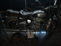Gun Metal Royal Enfield Classic 350 Dual Channel BS6