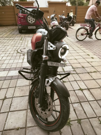 Mat Orange Meta Yamaha FZ-X