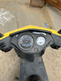 Yellow Honda Dio