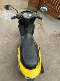 Yellow Honda Dio