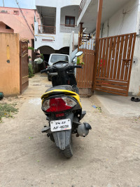 Yellow Honda Dio