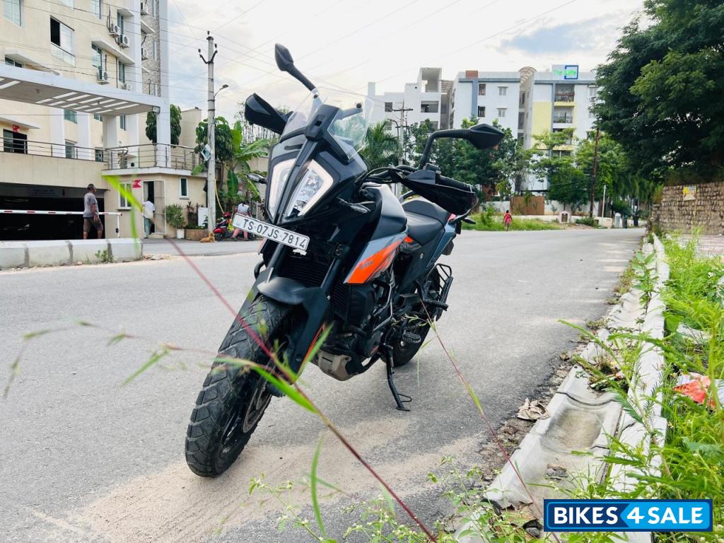 Orange & Black KTM 390 Adventure
