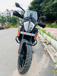 Orange & Black KTM 390 Adventure