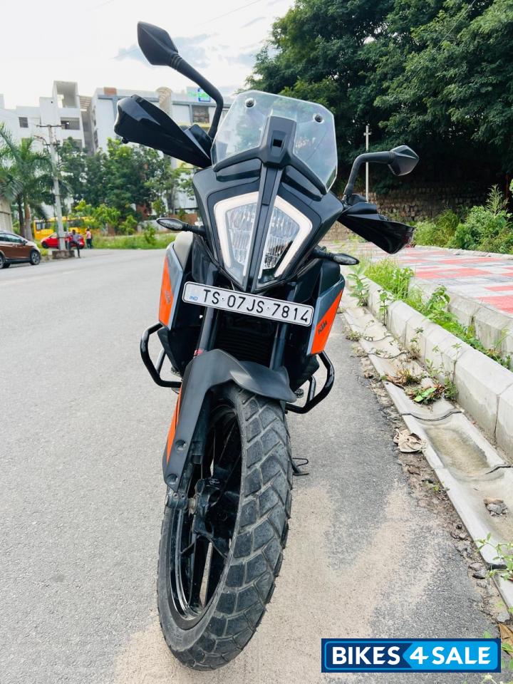 Orange & Black KTM 390 Adventure