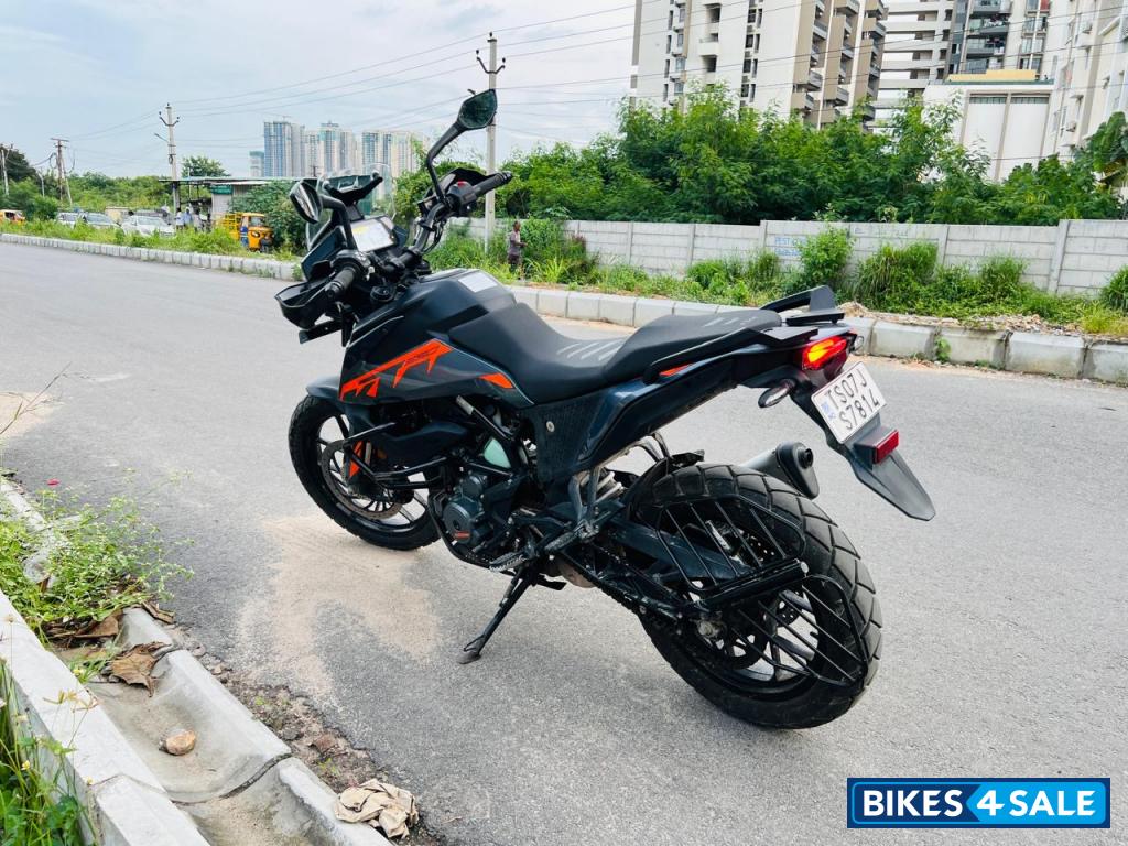Orange & Black KTM 390 Adventure
