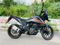 Orange & Black KTM 390 Adventure