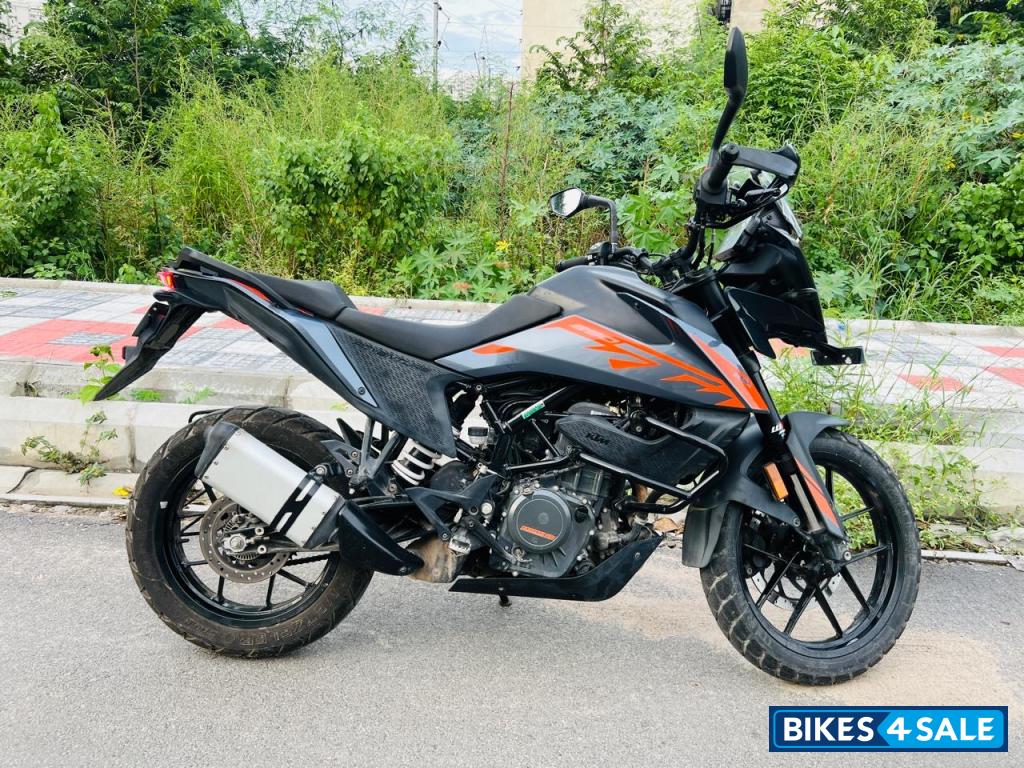 Orange & Black KTM 390 Adventure