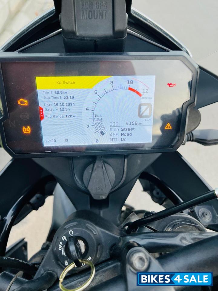 Orange & Black KTM 390 Adventure